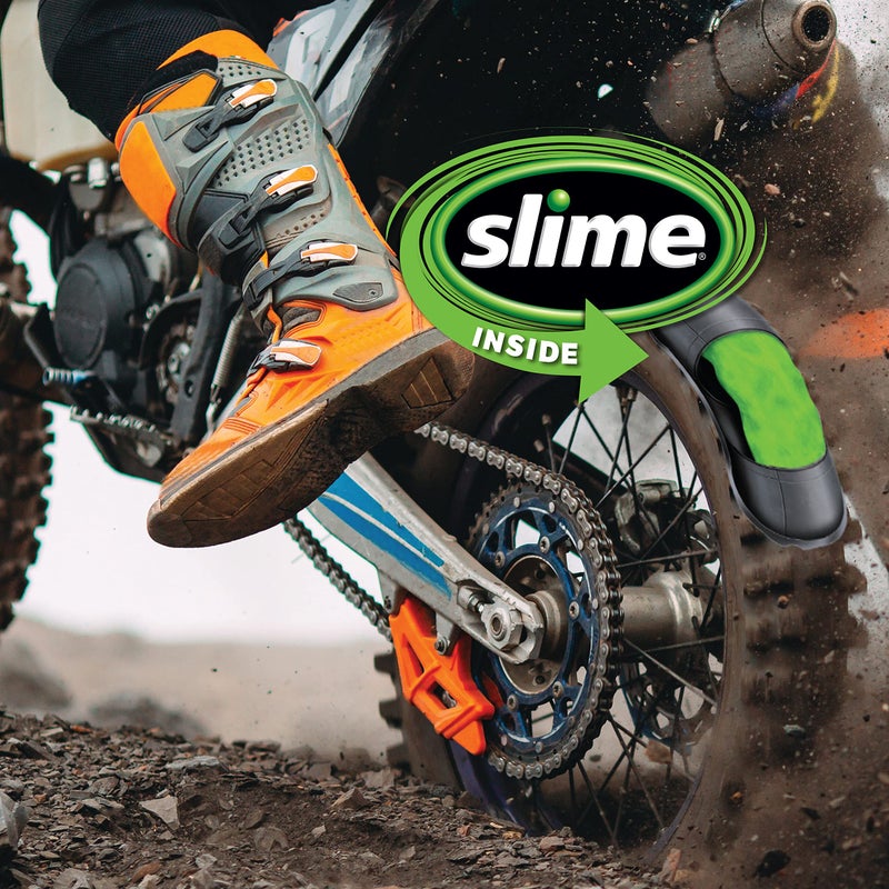 Slime 10004 Dirt Bike Tube Puncture Repair Sealant, Prevent and Repair, Suitable for All Dirt Bikes with Tubes, Non-Toxic, Eco-Friendly, 16oz Bottle - Image 1